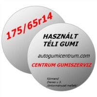 175/65r14 használt téli gumi