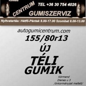 155 80r13 új téli gumi-téligumi-téli gumi-új gumik-új téli gumiabroncs-