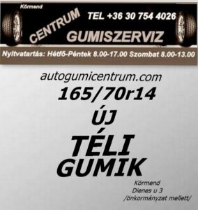 165 70r14 új téli gumi-téligumi-téli gumi-új gumik-új téli gumiabroncs-