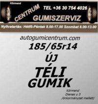 185 65r14 új téli gumi-téligumi-téli gumi-új gumik-új téli gumiabroncs-