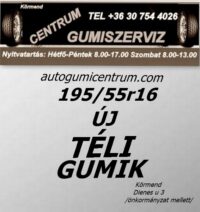 195 55r16 új téli gumi-téligumi-téli gumi-új gumik-új téli gumiabroncs-