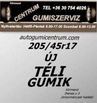 205 45r17 új téli gumi-téligumi-téli gumi-új gumik-új téli gumiabroncs-