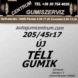 205 45r17 új téli gumi-téligumi-téli gumi-új gumik-új téli gumiabroncs-