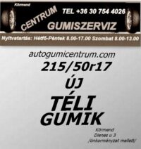 215 50r17 új téli gumi-téligumi-téli gumi-új gumik-új téli gumiabroncs-