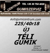 225 40r18 új téli gumi-téligumi-téli gumi-új gumik-új téli gumiabroncs-