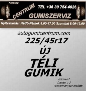 225 45r17 új téli gumi-téligumi-téli gumi-új gumik-új téli gumiabroncs-