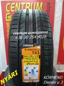 245 45R18 Tracmax nyári gumi
