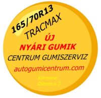 165/70R13 Tracmax akciós nyári gumi