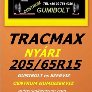 205 65R15 tracmax-uj-nyari-gumi-gumibolt-es-szerviz-centrum-gumiszerviz-kormend-nyari-gumi