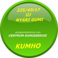 225/45R17 KUMHO HS52 nyári gumi