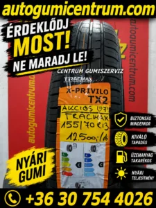 tracmax-x-privilo-tx2.-155-70R13-Tracmax-akcios-nyari-gumi-centrum-gumiszerviz-autogumicentrum