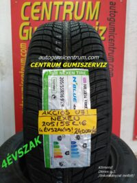 205/55R16 Nexen négyévszakos gumi