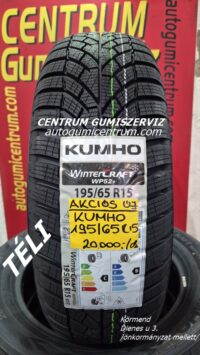 195 65r15 KUMHO új téli gumi- kumho téligumi-195 65r15