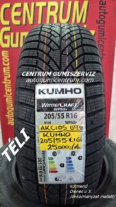 205 55r16 KUMHO új téli gumi- kumho téligumi-205 55r16- új téligumi-akcios téli gumik-olcsó téli gumik-205/55r16