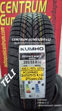 205 55r16 KUMHO új téli gumi- kumho téligumi-205 55r16
