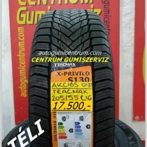 205 55r16 TRACMAX téli gumi