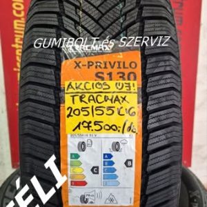 205 55r16 TRACMAX téli gumi