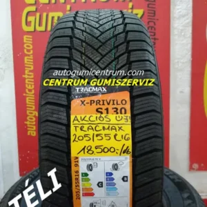205 55r16 TRACMAX téli gumi