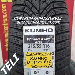 215 55r16 KUMHO új téli gumi- kumho téligumi-215 55r16