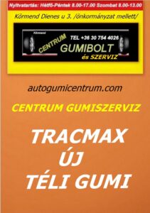 TRACMAX új téli gumi