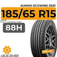 185 65 R15 88H Kumho EcoWing ES31 centrum gumiszerviz kft-gumibolt és szerviz-
