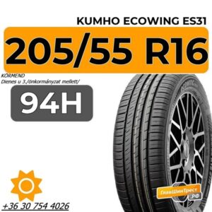205 55 R16 94H XL Kumho Ecowing ES31