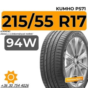 215 55 R17 94WKumho Ecsta PS71
