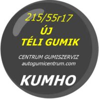 215/55r17 KUMHO új téli gumi