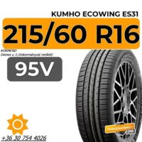 215 60 R16 95V Kumho Ecowing ES31