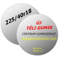 225/40r18 új téli gumi