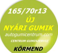 165 70r13 uj nyári