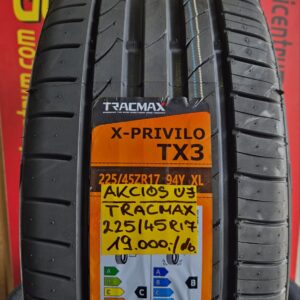 225 45R17 Tracmax akciós nyári gumi. - X-Privilo TX-3 225 45 ZR17 - 225 45R17 akciós nyári gum
