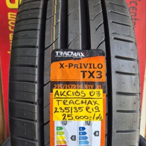 235 35r19 Tracmax akciós nyári gumi- 235 35r19 új akciós nyári gumi- TRACMAX X-Privilo TX3  235 35 ZR19 91Y  XL