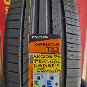 245 35r19 Tracmax akciós nyári gumi - 245 35r19 új akciós nyári gumi - Tracmax 245 35ZR 19 93Y TL X Privilo TX-3 XL EXTRA LOAD.