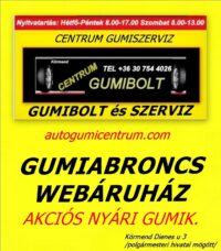 webáruház akciós nyári gumik centrum gumiszerviz -gumibolt és szerviz kormend autogumicentrum
