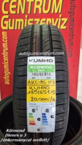 185 65r15 Kumho nyári gumi - 185 65r15 kumho ecowing es31 nyári gumi