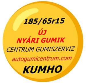 185/65R15 KUMHO új nyári