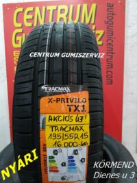 195 55r15 TRACMAX új akciós nyári