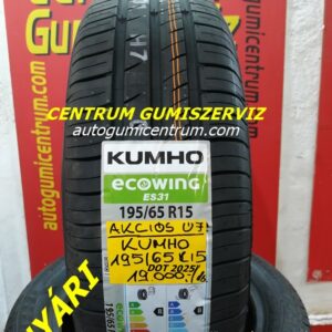 195/65R15 KUMHO nyári gumi DOT 2025