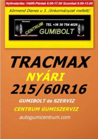 215 60R16 tracmax-uj-nyari-gumi-gumibolt-es-szerviz-centrum-gumiszerviz-kormend-nyari-gumi