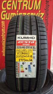 225 40R18 KUMHO PS72 nyári gumi - 225 40R18 KUMHO akcios új nyári gumi