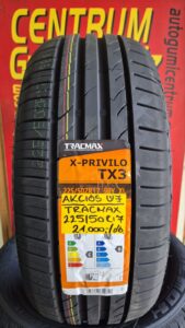 225 50R17 Tracmax akciós nyári gumi - Tracmax X-Privilo TX3 225 50 ZR17 98Y XL - 225 50R17 akciós nyári gumi