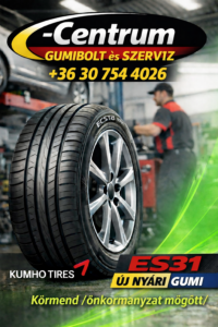 KUMHO es31 új nyári gumi - centrum gumiszerviz körmend - KUMHO ecowing es31 új nyári gumi