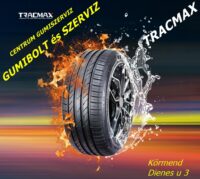 tracmax akciós nyári gumi - gumibollt és szerviz - centrum gumiszerviz