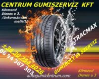 tracmax akciós nyári gumi - gumibollt és szerviz - centrum gumiszerviz kft