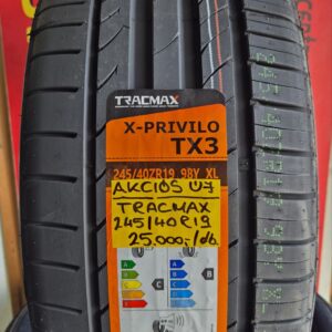 245 40R19 Tracmax akciós nyári gumi - 245 40R19 új akciós nyári gumi - TRACMAX X PRIVILO TX-3
