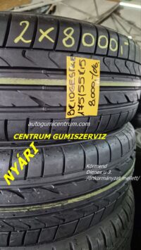 175/65r15 használt nyári gumi Bridgestone 2db