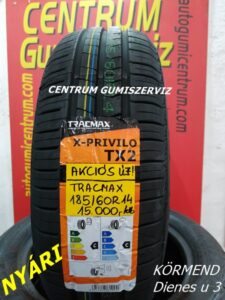 185 60r14 Tracmax új nyári