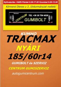 185 60r14 tracmax-uj-nyari-gumi-gumibolt-es-szerviz-centrum-gumiszerviz-kormend-nyari-gumi