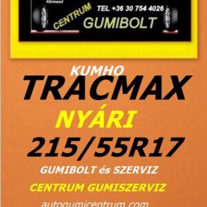 215 55R17 tracmax-uj-nyari-gumi-gumibolt-es-szerviz-centrum-gumiszerviz-kormend-nyari-gumi